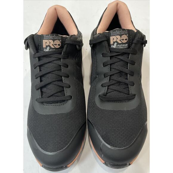 Timberland Pro Women's DRIVETRAIN COMPOSITE SAFETY‎ TOE Black Work Shoes Size 9 - Picture 9 of 9